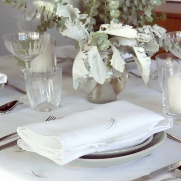 Grania Square Linen Tablecloth
