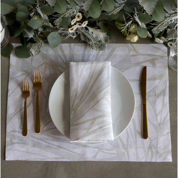 Melita Metallic Linen Placemat