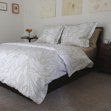 Melita Metallic Linen Pillow Sham (Pair)