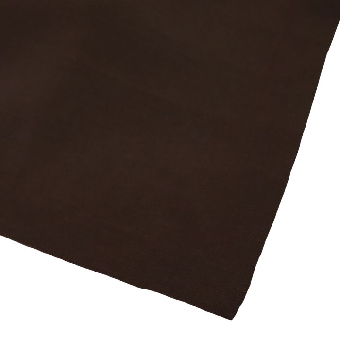 Chocolate Brown Linen Tablecloth