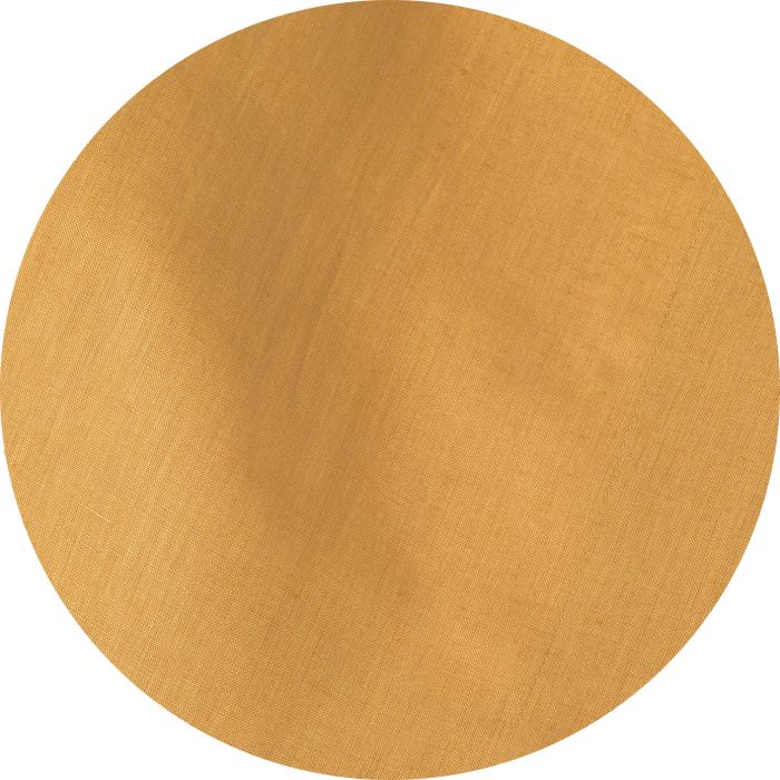 gold linen round tablecloth