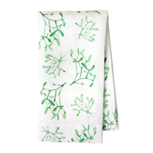 Christmas Mistletoe Napkin<br>$18