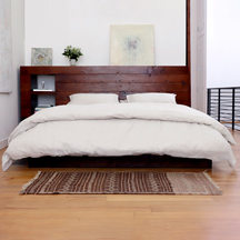 Natural Linen Duvet Cover <br> $365