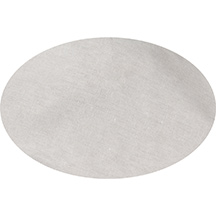 Natural Linen Oval Tablecloth <br>$195