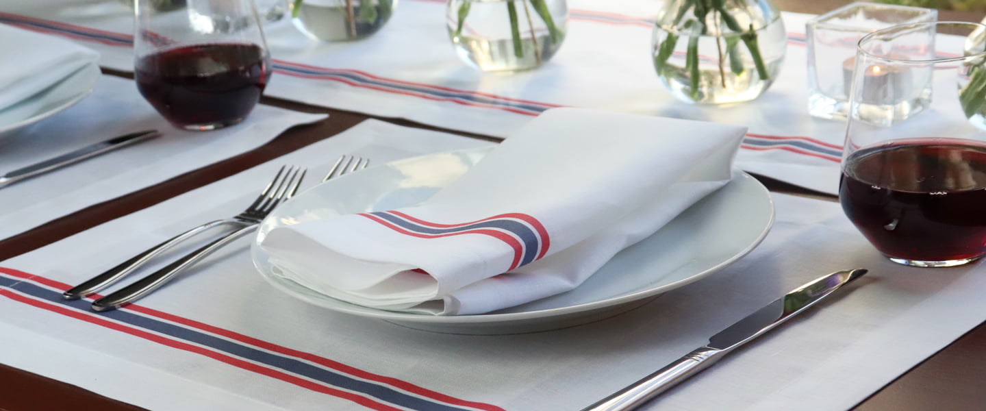 Red, White and/or Blue Tablesettings