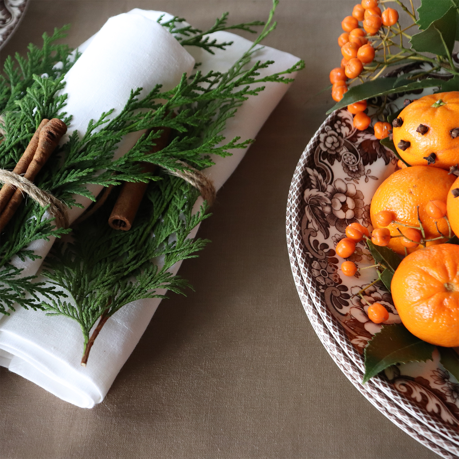 White Luxury Linen Napkin