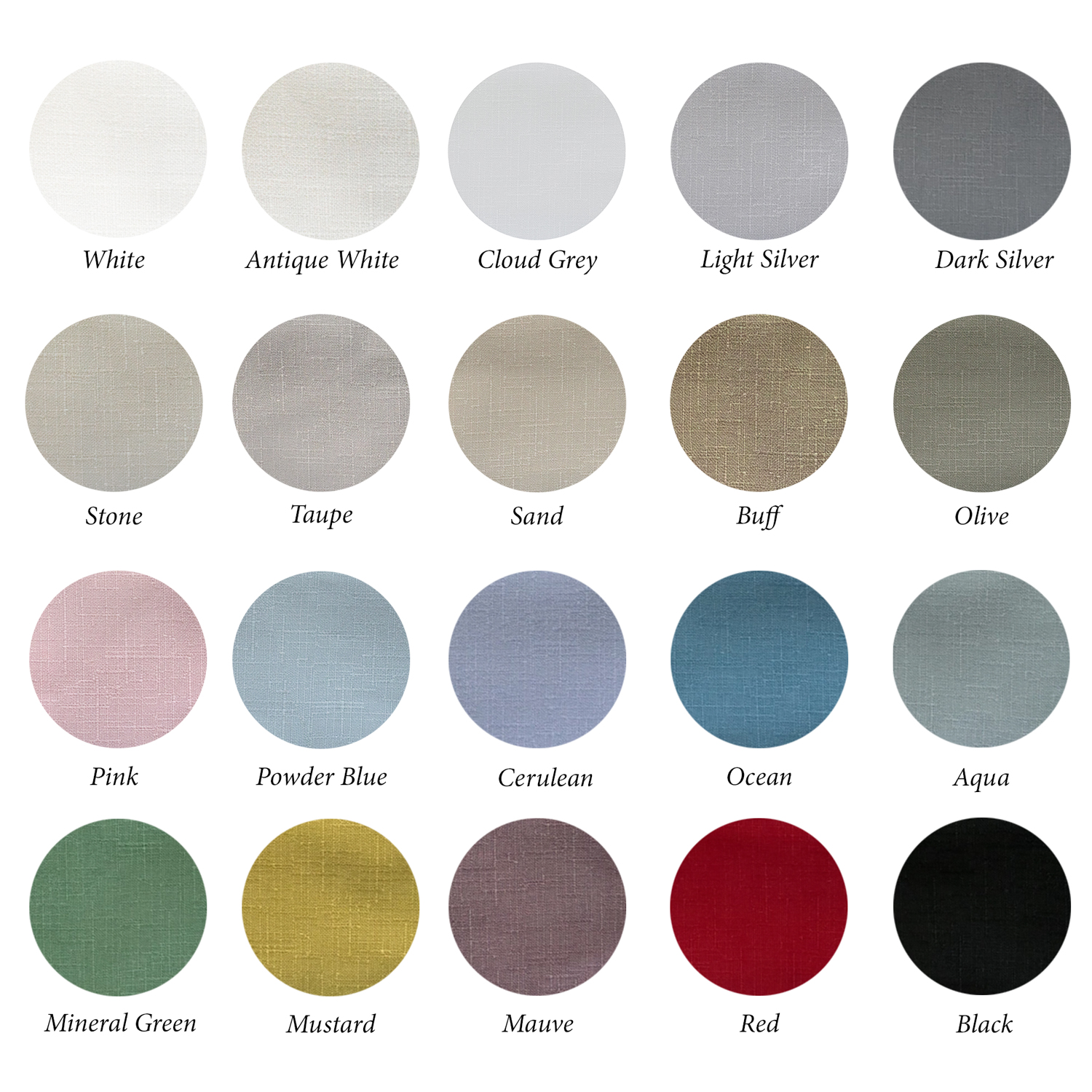 Linen texture polyester tablecloths easy care 